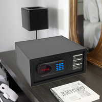 Digitaler Elektronischer Tresor Stahl-Schließfachbox Haussicherheit Metall-Safe für Hotelgebrauch Schlüssel-Sicherheitstresor