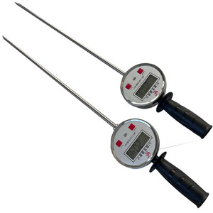 Nhiệt Kế Hiển Thị Kỹ Thuật Số Cầm Tay Siêu Dài Nhiệt Kế Kỹ Thuật Số Cầm Tay Nhiệt Kế Phân Bón Hữu Cơ Haystack - Product Image 3