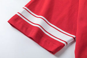 T-<span class=keywords><strong>shirt</strong></span> décontracté en jersey de football américain en coton mélangé pour garçon, maille à séchage rapide, manches courtes, coupe ample, motif de lettres, sérigraphie - Product Image 6