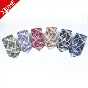 عالية الجودة رجل العلاقات الحرير التايلاندي OEM متعدد الألوان فلورا البحرية الأزرق رابطات العنق الرقمية الطباعة مخصص الحرير العلاقات - Product Image 1