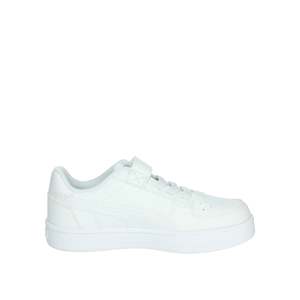 Zapatillas Puma para Niños Blancas con Cierre de Velcro y Suela Gruesa - Product Image 4