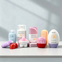 Envase de Plástico Personalizado de 20ml 30ml 50ml para Cosméticos, Crema de Manos, Loción de Manos, Protector Solar, para Viaje