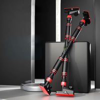 TOPTONS Marco de puerta horizontal de acero de alta calidad Barra extraíble Gimnasio Ejercicio en casa Equipo de fitness