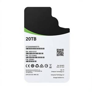 Disco Duro Interno Empresarial SATA de 3.5 Pulgadas y 20 TB ST20000NM007D, Disco de Almacenamiento para Servidor de 6 Gb/s - Product Image 1
