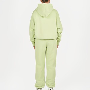 TKAN704 OEM Wholesale Unisex Hoodie Tracksuit Custom Logo Solid Pattern Jogger Track Sweat <b>Suits</b> Women Casual Blank Sweatsuits - Product Image 6