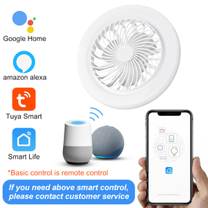 Quạt đèn LED XD111 tích hợp điều khiển từ xa, kiểu vặn E27, ánh sáng trắng, có thể điều chỉnh độ sáng, dùng cho đèn trần gia đình, điện áp 85-265V - Product Image 3