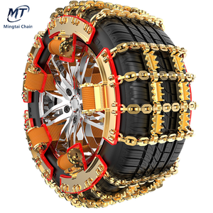 Chaînes antidérapantes originales du fabricant MingTai pour voitures, SUV et camions. Chaînes universelles en acier au manganèse forgé pour applications difficiles - Product Image 1