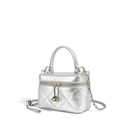 Sac à bandoulière mini pour femme en cuir véritable avec fermeture éclair, style urbain et simple, fabrication ODM&OEM 2026
