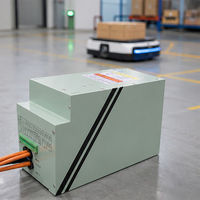 Batterie LiFePO4 24V 35Ah pour AGV/AMR, pack de traction compact, longue durée de vie, légère, charge rapide, BMS intelligent, vente en gros OEM, personnalisable