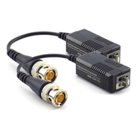 Accessoire de Surveillance Vidéo Passif 1080P 2MP 5MP 8MP 4K pour CCTV, Balun Vidéo pour Cat5/5e/6, Prix Usine