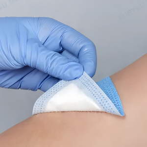 Apósito Superabsorbente para Heridas con Fuerte Exudación, Almohadillas de Gasa de Polímero Estériles No Adhesivas que Reducen la Fuga y la Maceración de la Piel - Product Image 2