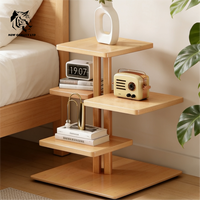 Fournisseur chinois, prix réduit, logo personnalisé, stock important, table à thé, design écologique, nouveau design, meubles de salon, table basse en bois