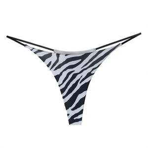 Tanga Sexy de Cintura Baja Personalizada de Fábrica I-0141 para Mujer, Bragas Sin Costuras, Tanga, Ropa Interior Femenina - Product Image 2