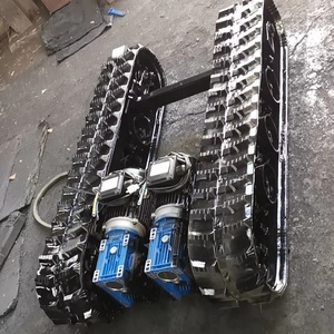 Rubber Track Crawler Undercarriage Systems Tracked Carrier Chassis From 0.5TONS to 12TONS 1 Year Warranty Shandong China - Product Image 5