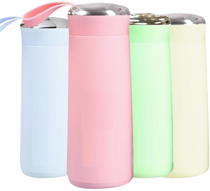 Botella de Agua Creativa de Acero Inoxidable con Funda de Silicona, Apta para Lavavajillas, 1 Año de Garantía - Botella de Regalo Publicitaria para Estudiantes - Product Image 5