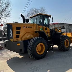 Chargeur sur pneus SDLG d'occasion à bas prix L956F à vendre Chargeur de matériel de construction d'occasion en bon état - Product Image 2