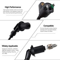 Nouvelle bobine d'allumage de course CQSP GY6, bougie A7TC, moteur 4 temps 50cc-150cc, moto Taotao SSR 125 haute performance