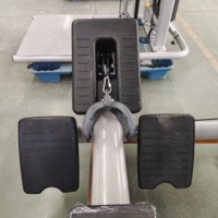 Komersial duduk Horizontal Pully intensitas tinggi dengan beban Pin Premium Q235 tabung Oval Air Spring Gym peralatan kebugaran