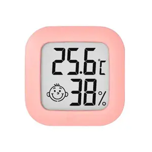 Mini thermomètre d'hygromètre numérique de pièce de mètre de température et d'humidité pour la maison