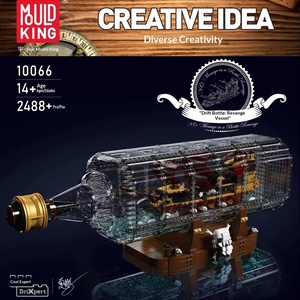 Bouteille à messages Drifting Bottle Dutchman's Revenge 10065-67 en plastique ABS, blocs <span class=keywords><strong>de</strong></span> construction <span class=keywords><strong>de</strong></span> bateaux, ornements, jouets bateaux - Product Image 2