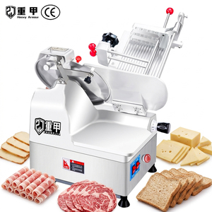 Rebanadora <span class=keywords><strong>de</strong></span> Carne Automática Comercial, Máquina para Rebanar Jamón y Queso, Máquina para Descongelar Carne - Product Image 1