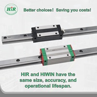 Rail de guidage résistant à la corrosion HGH15HA HGH25HA HGH20HAZAPM pour glissière de roulement linéaire à 3 axes, remplace les guides linéaires HIWIN