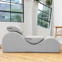 Fauteuils de yoga pour adultes, chaise longue ergonomique d'intérieur avec poche latérale, chaise de yoga idéale pour la relaxation et l'exercice