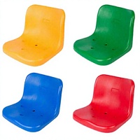Siège de stade imperméable anti-UV haute densité pour extérieur, conception de chaise de rangée pour sports, sièges de tribune intérieure pour arènes
