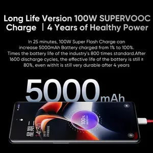 สมาร์ทโฟน <span class=keywords><strong>OnePlus</strong></span> 11 5G รุ่น <span class=keywords><strong>12GB</strong></span>+<span class=keywords><strong>256GB</strong></span> หน้าจอ AMOLED 120Hz โปรเซสเซอร์ Octa Core ระบบปฏิบัติการ Android 12 แบตเตอรี่ 4000-4999mAh รองรับการชาร์จเร็ว 60-69W - Product Image 4