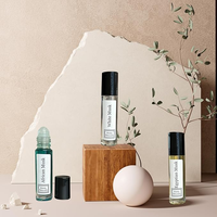 Flacons à bille en verre de 5 ml, 10 ml, 15 ml, contenants d'échantillons de parfum, emballages cosmétiques pour parfums