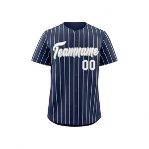 2025 Factory Free Design Cheap Button Down Quick Dry White <b>Baseball</b> Shirts - Product Image 3