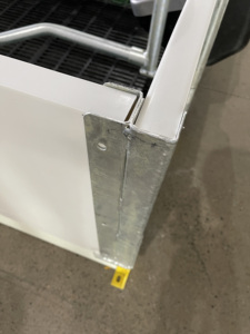 Domuzlar için galvanizli çelik hayvan ekmek kafesi - Product Image 6