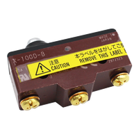 Interrupteur de fin de course micro en acier inoxydable X-10GD-B de haute qualité à prix d'usine pour détection de frein d'ascenseur Mitsubishi, usage hospitalier
