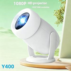 โปรเจคเตอร์พกพา Y400 รองรับความละเอียด 1080P มินิโฮมเธียเตอร์พร้อมขาตั้งหมุนได้ 360 องศา ใช้งานได้ทั้งภายนอกและภายในอาคาร - Product Image 1
