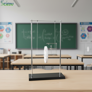 Rueda giratoria gigante de metal Maxwell, instrumento didáctico para la enseñanza de mecánica en escuelas secundarias, <span class=keywords><strong>rodillo</strong></span> Maxwell - Product Image 1