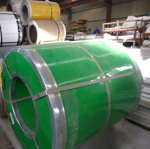 PPGI PPGL Proveedor 0,35 0,45 0,55 bobinas de acero recubiertas de color RAL9016 RAL9003 RAL9006 - Product Image 3