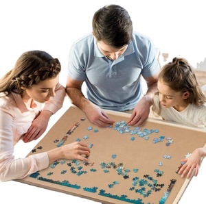 <b>Jigsaw</b> <b>Puzzle</b> <b>Table</b> Drawers Non-slip Wood 1500 Piece Portable Eco-friendly Customized Logo Color Box Unisex Games Mother's Day - Product Image 3