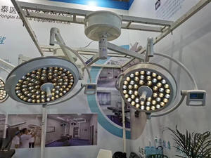 โคมไฟผ่าตัดทางทันตกรรมคุณภาพสูงแบบไร้เงา ปรับโฟกัสด้วยมือ  วัสดุโลหะและพลาสติก ใช้ไฟฟ้า - Product Image 3