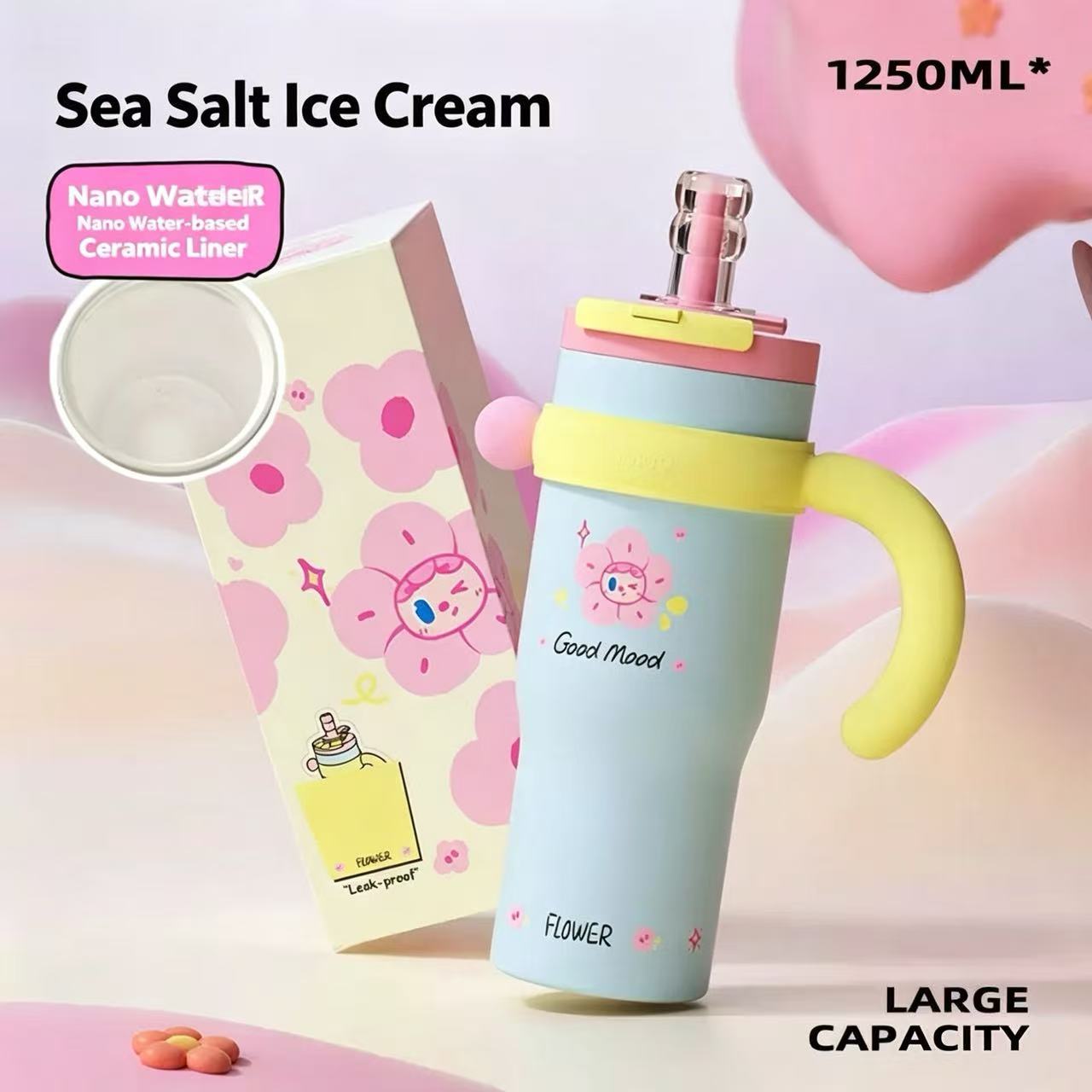 Glace au sel de mer 1250 ml - Revêtement céramique nano à base d'eau