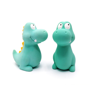 Jouet pour bébé dinosaure en caoutchouc naturel <span class=keywords><strong>Banby</strong></span> - Jouet doux fait main pour les bébés de 0 à 2 ans - Sourires coquins et moments ludiques - Product Image 6