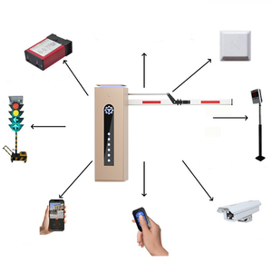 Barriera di Protezione Retrattile XGY per Campeggio, Barriera Pieghevole a <span class=keywords><strong>180</strong></span> Gradi con Luce LED - Product Image 2