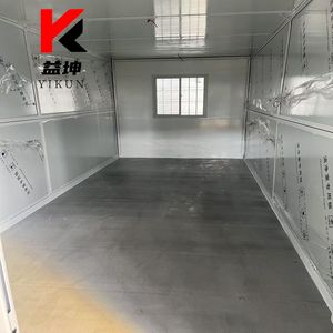 North America economico 20ft casa prefabbricata portatile contenitore staccabile con telaio in acciaio per capannone di stoccaggio vivente all'aperto - Product Image 2