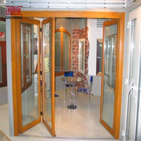 Puerta Principal de Entrada de Villa Moderna Grande con Diseño Personalizado y Tallado 3D, Puertas Pivotantes de Madera Sólida