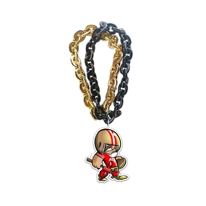 Customized 2026 3D EVA Foam Team Sports Event Necklace Custom Promotional Lanyards