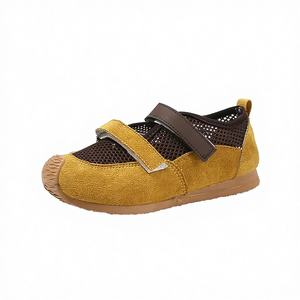 Chaussures plates pour enfants en microfibre PU, nouvelle mode, fermeture à boucle, design canard mandarin, semelle souple, hiver, convertible - Product Image 4