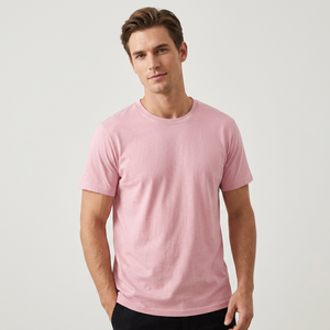 Camiseta Blanca de Hombre de Alta Calidad 100% Algodón, Personalizable con Serigrafía, Manga Corta, Fabricante y Proveedor Mayorista OEM - Product Image 1