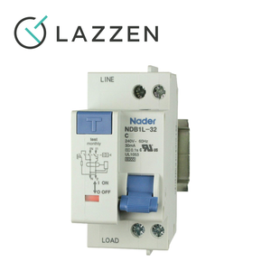 Interruptor Automático Miniatura (MCB) <span class=keywords><strong>Nader</strong></span> NDB1L-32 120V CA 16A 1P+NP para Montaje en Riel DIN, Capacidad de Ruptura de 4.5kA, Curva de Disparo de Cobre C - Product Image 4