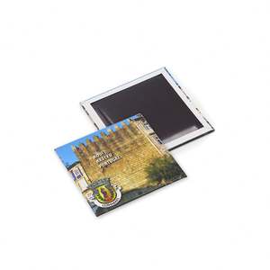 Aimant de réfrigérateur vintage sur le thème western, design unique, souvenir magnétique personnalisé, décoration carrée pour réfrigérateur, aimants de réfrigérateur - Product Image 3