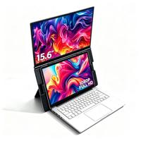Monitor LCD IPS de 15.6 Pulgadas S15Plus, Extensor Ultrafino para Laptop, Pantalla Dual, Accesorio para Laptop Empresarial con Resolución Full HD