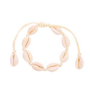Summer Sea Ocean Cowrie Shell <b>Strings</b> Braided <b>Bracelets</b> Woven <b>Bracelet</b> for Women - Product Image 6